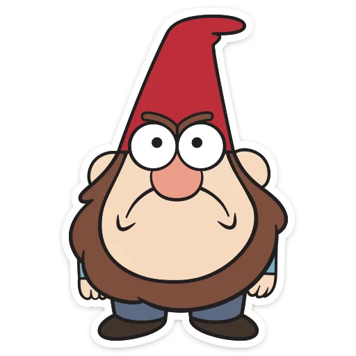 ☹️ Стикер «Гномы Гравити фолз» для Telegram