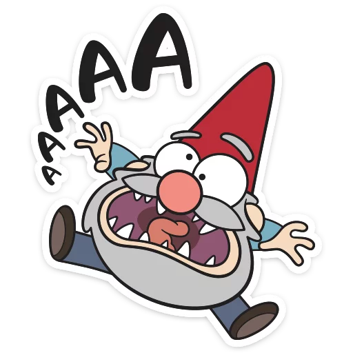 😱 Стикер «Гномы Гравити фолз» для Telegram