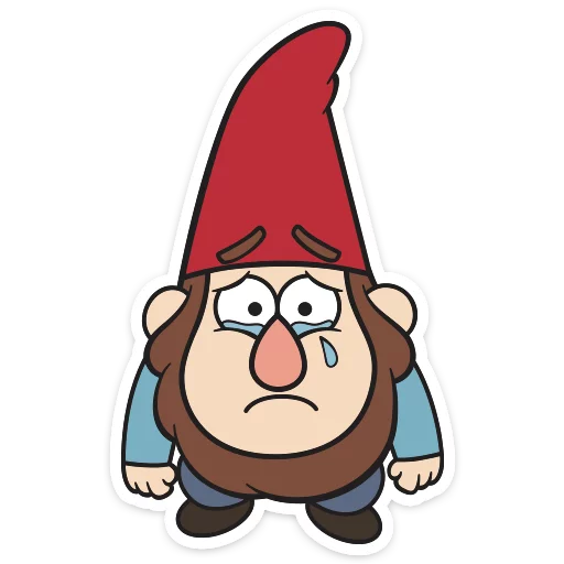 😢 Стикер «Гномы Гравити фолз» для Telegram