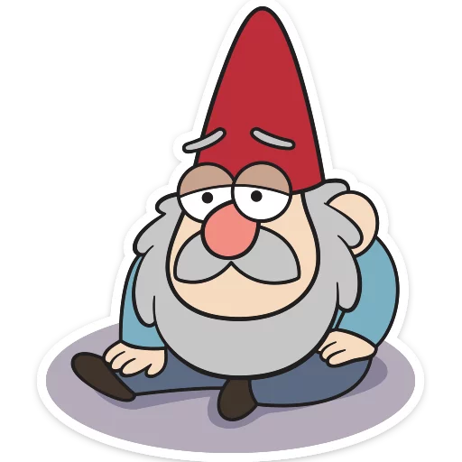😒 Стикер «Гномы Гравити фолз» для Telegram