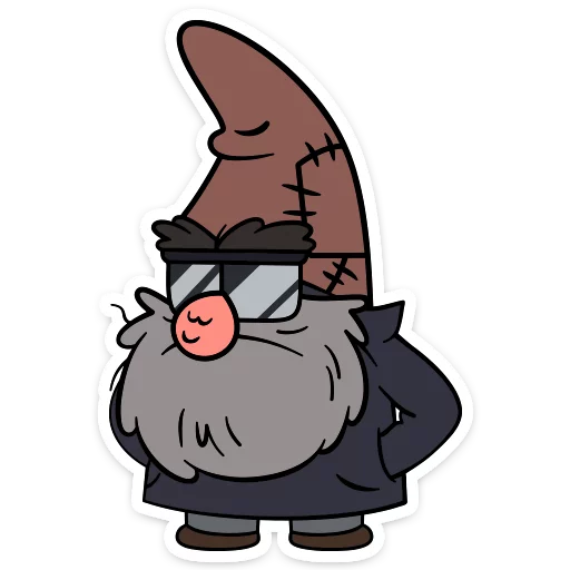 😎 Стикер «Гномы Гравити фолз» для Telegram