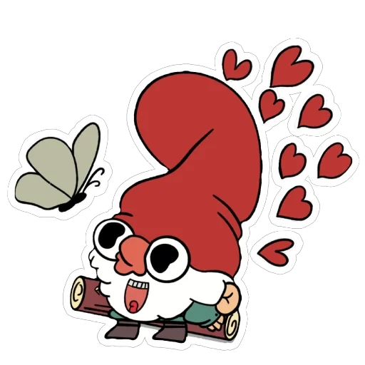 🫥 Стикер «Good Gnomes» для Telegram
