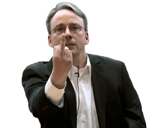 🖕 Стикер «GNU/Memes» для Telegram