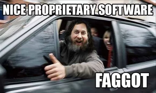 😁 Стикер «GNU/Memes» для Telegram
