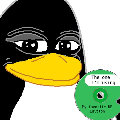 😏 Стикер «GNU/Memes» для Telegram