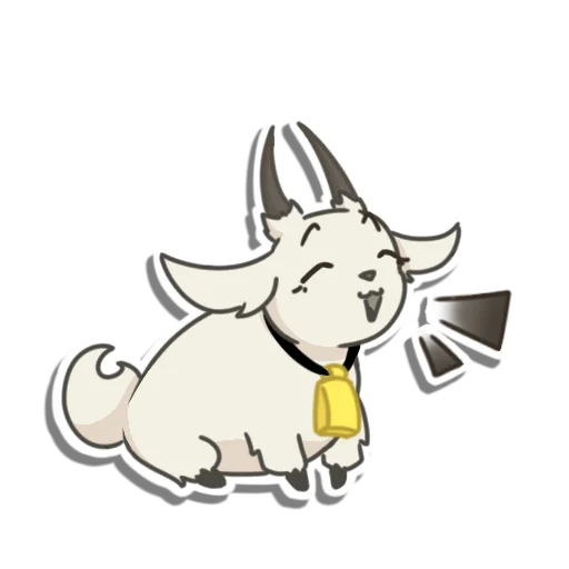Стикерпак GOAT Club для Telegram — скачать