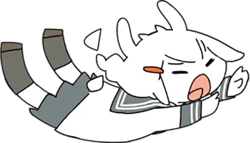 😖 Стикер «Goat Girl» для Telegram