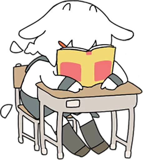 😪 Стикер «Goat Girl» для Telegram
