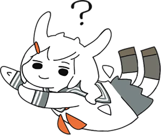 ❔ Стикер «Goat Girl» для Telegram