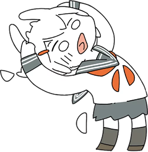 😱 Стикер «Goat Girl» для Telegram