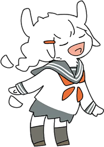 🎶 Стикер «Goat Girl» для Telegram