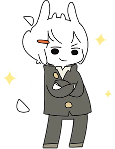 😌 Стикер «Goat Girl» для Telegram