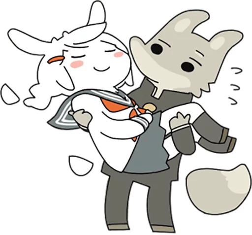 😌 Стикер «Goat Girl» для Telegram