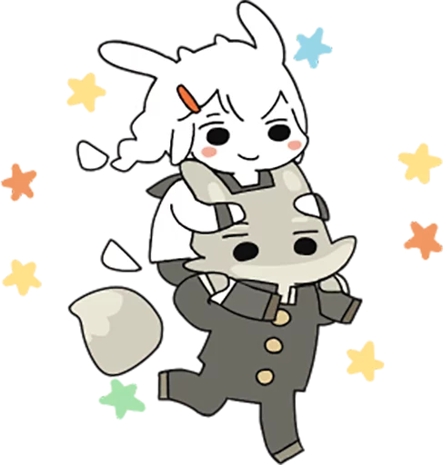 👫 Стикер «Goat Girl» для Telegram
