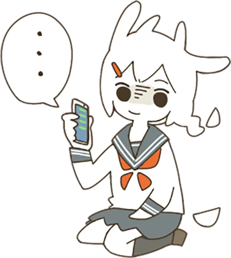 🙂 Стикер «Goat Girl» для Telegram