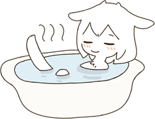 🛀 Стикер «Goat Girl» для Telegram