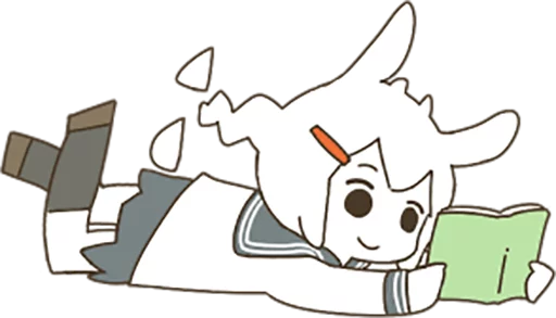 📖 Стикер «Goat Girl» для Telegram