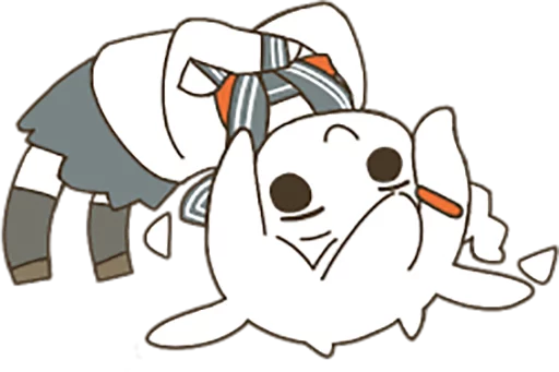 ☺️ Стикер «Goat Girl» для Telegram
