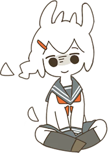 🙂 Стикер «Goat Girl» для Telegram