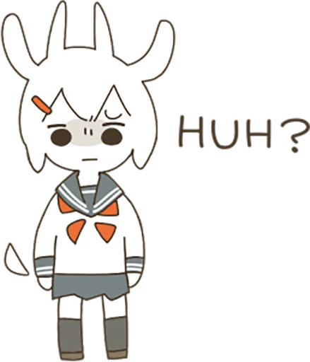 😠 Стикер «Goat Girl» для Telegram
