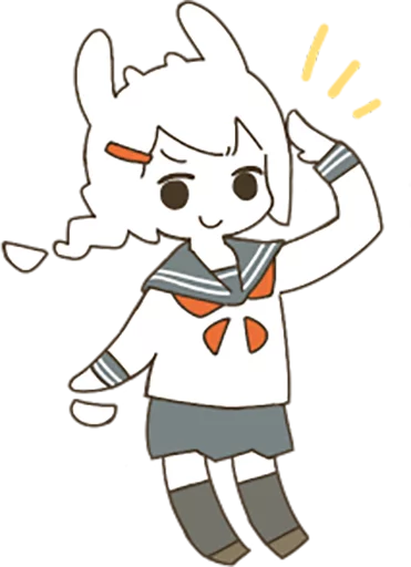 🆗 Стикер «Goat Girl» для Telegram