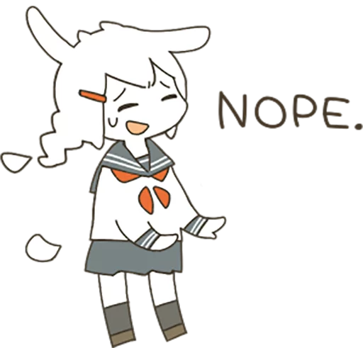 😅 Стикер «Goat Girl» для Telegram