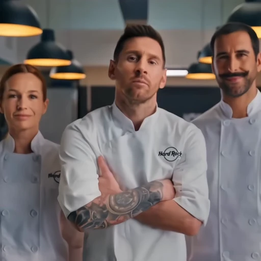 👨‍🍳 Стикер «Leo Messi» для Telegram