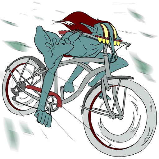 🚲 Стикер «Gobbelin» для Telegram