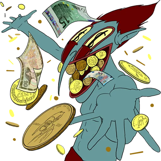 🤑 Стикер «Gobbelin» для Telegram