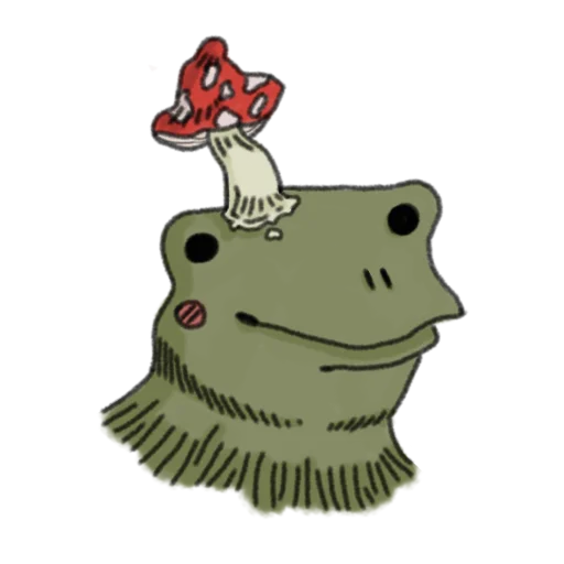 🐸 Стикер «Goblincore» для Telegram