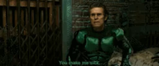 😔 Стикер «Green Goblin» для Telegram