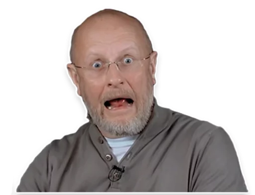 😱 Стикер «Дмитрий Гоблин Пучков» для Telegram