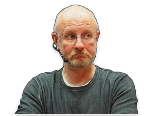 😕 Стикер «Дмитрий Гоблин Пучков» для Telegram