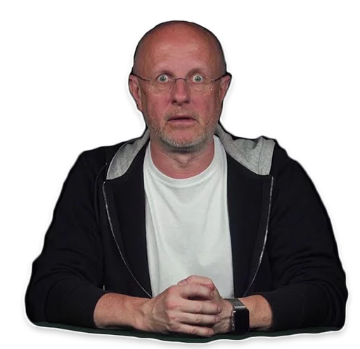 😳 Стикер «Дмитрий Гоблин Пучков» для Telegram