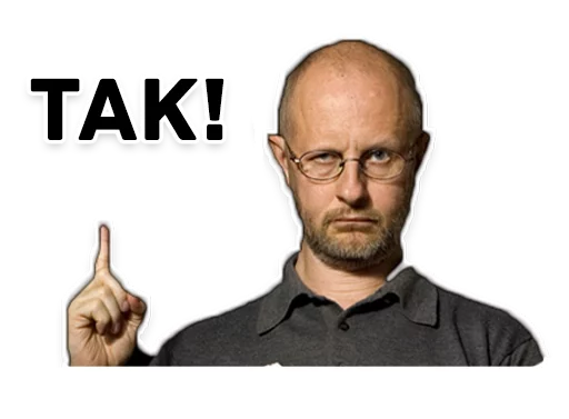 ☝ Стикер «Дмитрий Гоблин Пучков» для Telegram