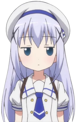😑 Стикер «Gochiusa» для Telegram