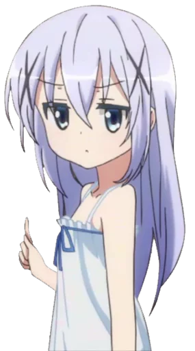 😐 Стикер «Gochiusa» для Telegram