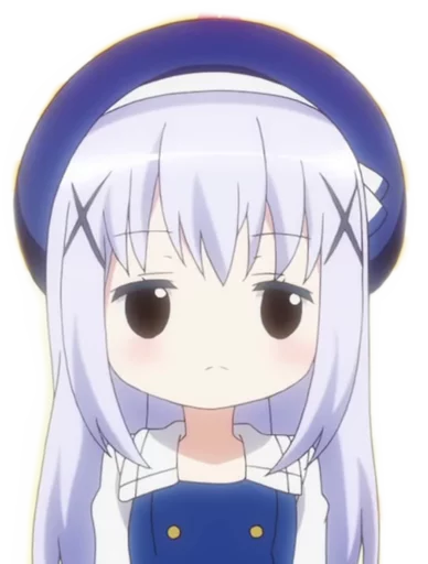 😟 Стикер «Gochiusa» для Telegram