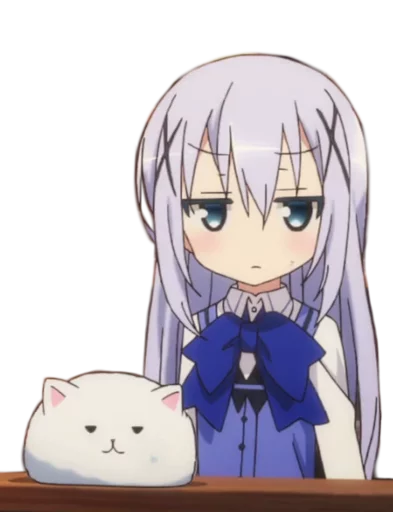 😐 Стикер «Gochiusa» для Telegram
