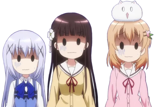 😟 Стикер «Gochiusa» для Telegram