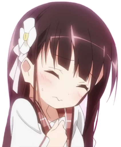 😟 Стикер «Gochiusa» для Telegram