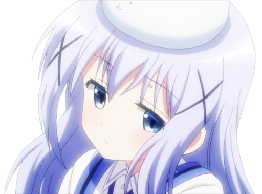 😕 Стикер «Gochiusa» для Telegram