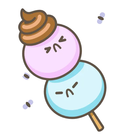 Стикер 29 Go! Dango!