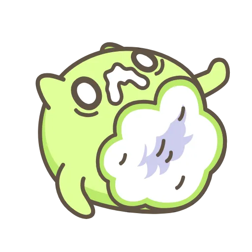 Стикер 28 Go! Dango!