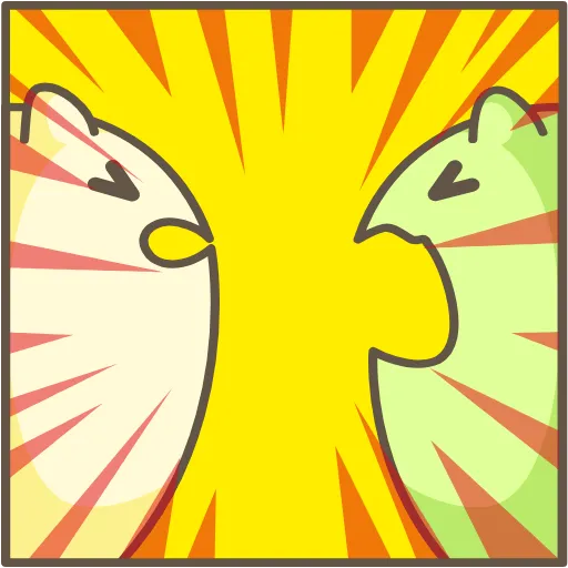 Стикер 2 Go! Dango!