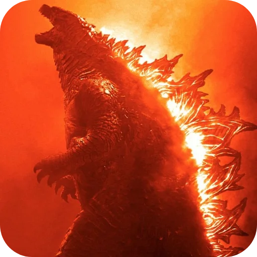 ❤ Стикер «Godzilla» для Telegram