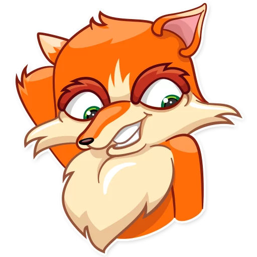 😅 Стикер «Go, Fox!» для Telegram