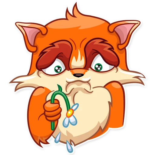 💔 Стикер «Go, Fox!» для Telegram