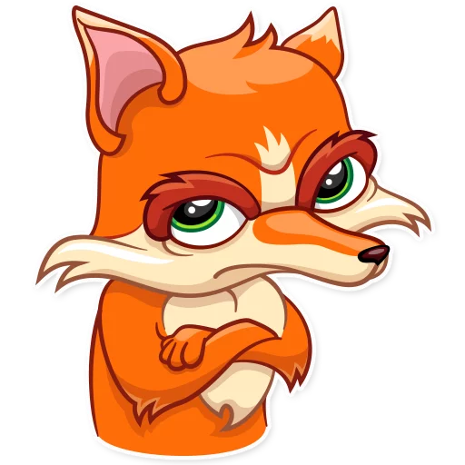 😒 Стикер «Go, Fox!» для Telegram