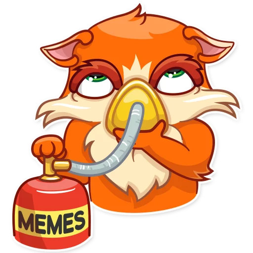 💊 Стикер «Go, Fox!» для Telegram